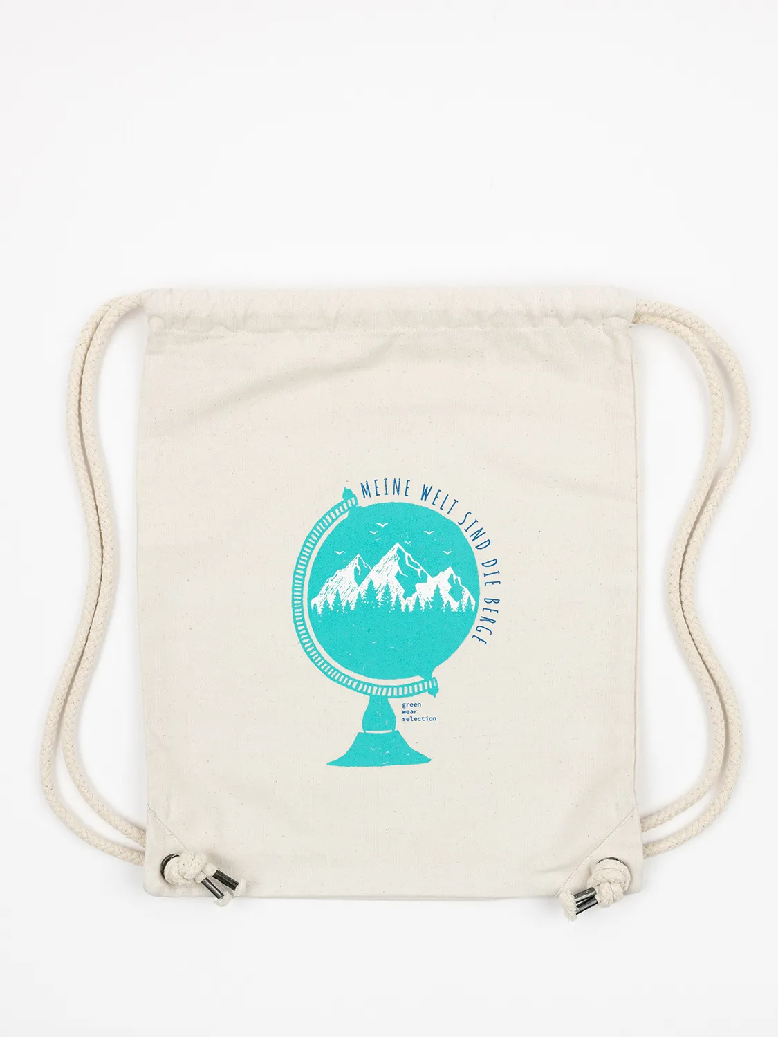 Beutel mit Bergmotiv