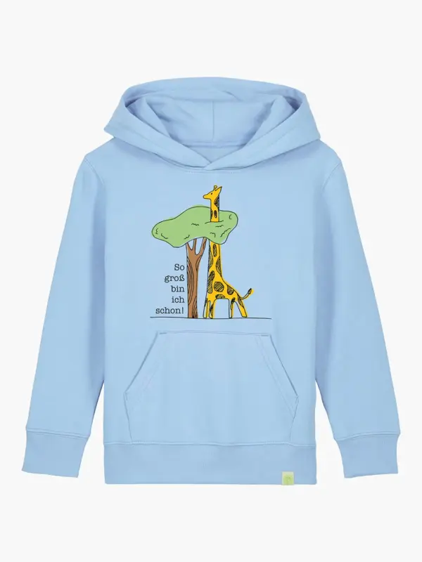 Kinder Hoodie – So groß bin ich schon