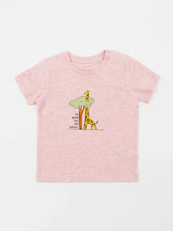 T-Shirt aus 100% Bio-Baumwolle – So groß bin ich schon