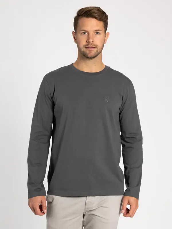 Langarmshirt aus 100% Bio-Baumwolle