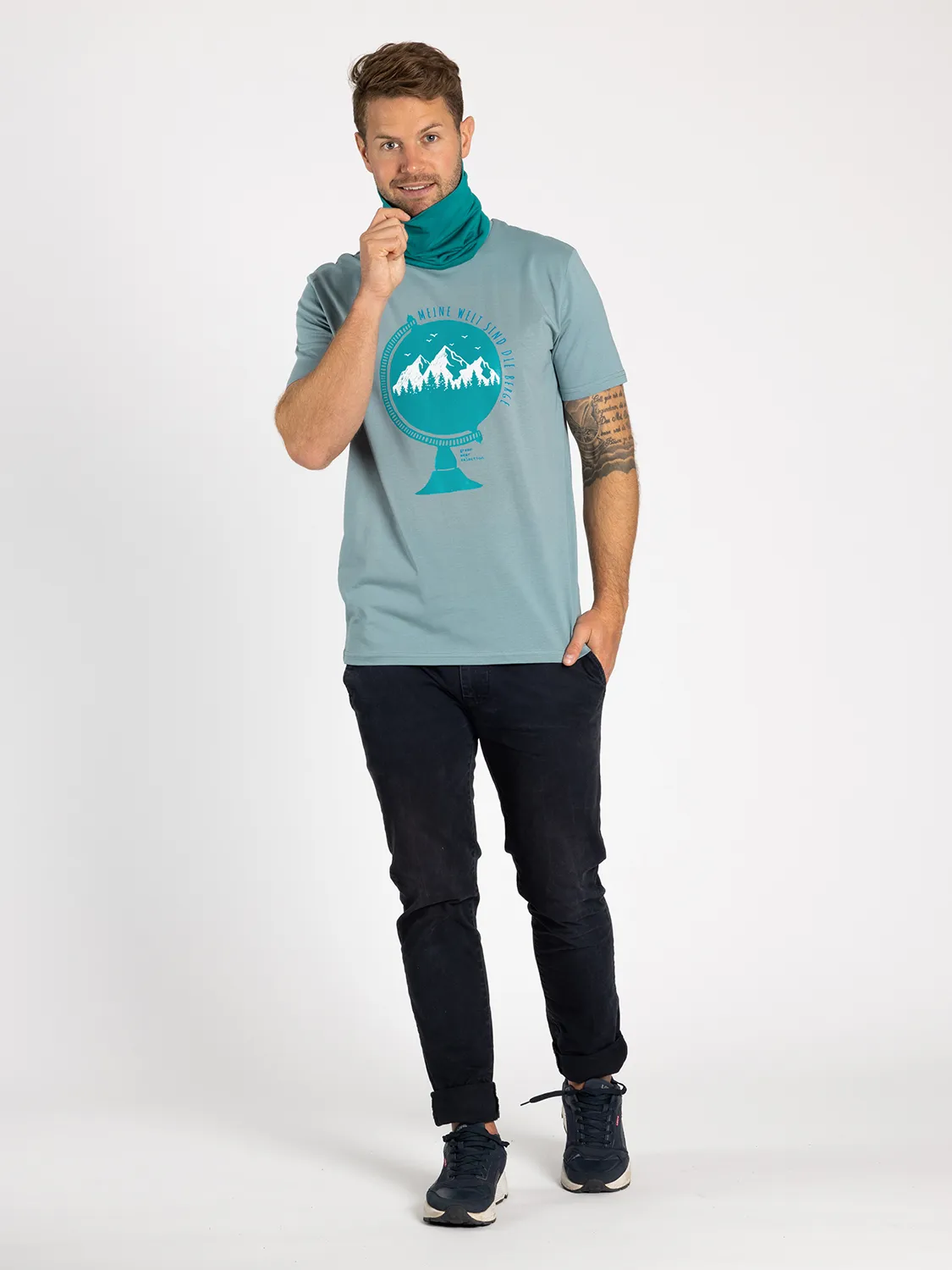 T-Shirt - Meine Welt sind die Berge 1106 T-Shirt - Meine Welt sind die Berge – Bild 3