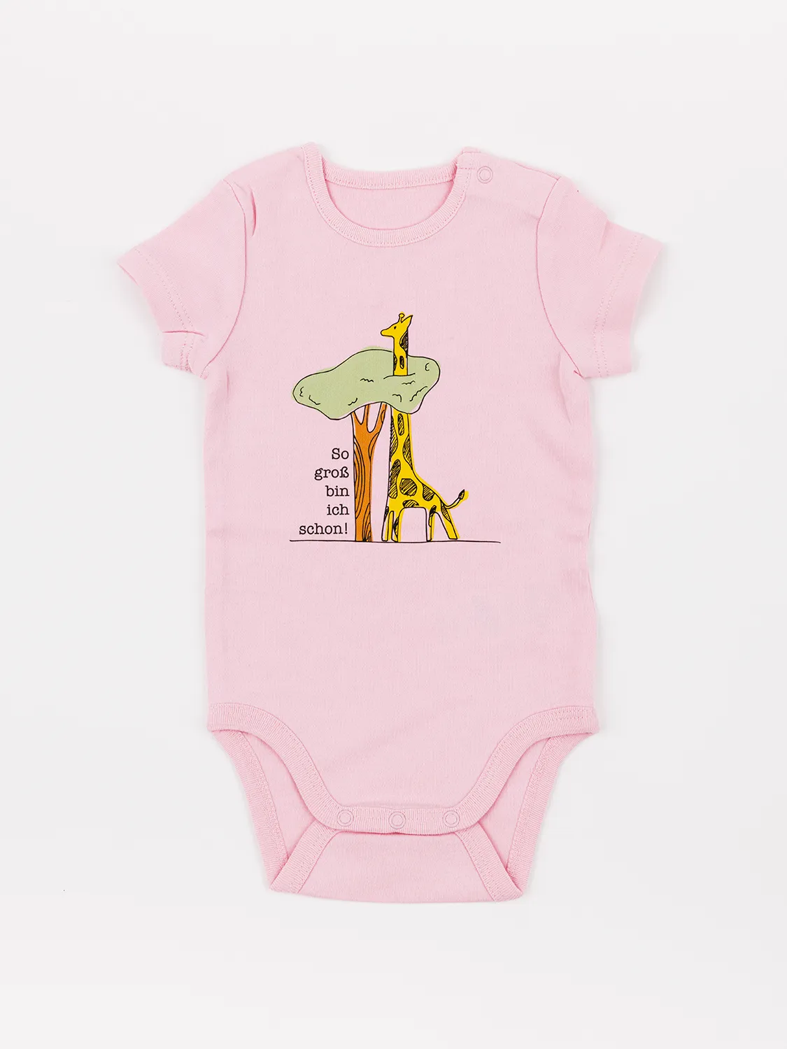 Body aus 100% Bio-Baumwolle – So groß bin ich schon