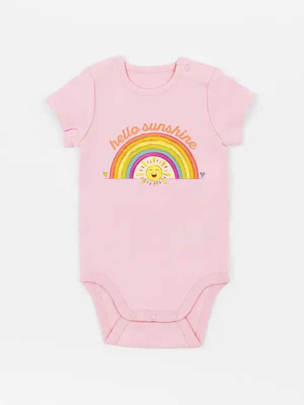 Body aus 100% Bio-Baumwolle - Hello Sunshine