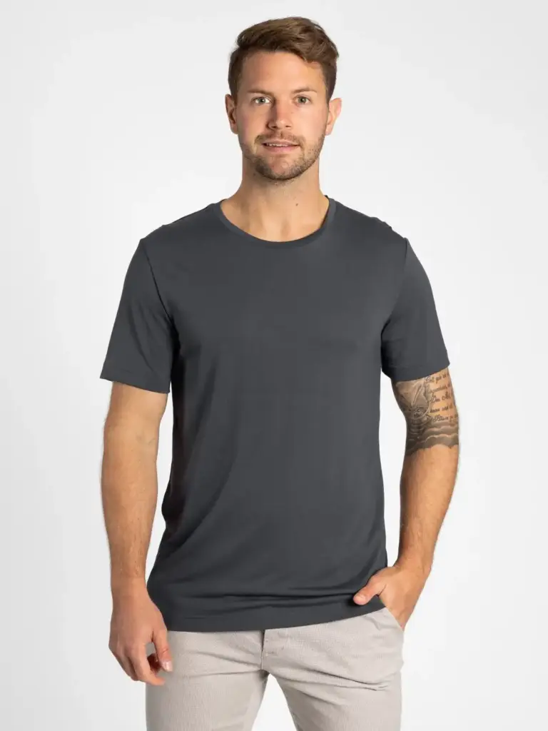 Tencel 1 LWHKTSANTHR 01 nachhaltig herren t shirt bekleidung grau tencel modal lieber wieder gws 1