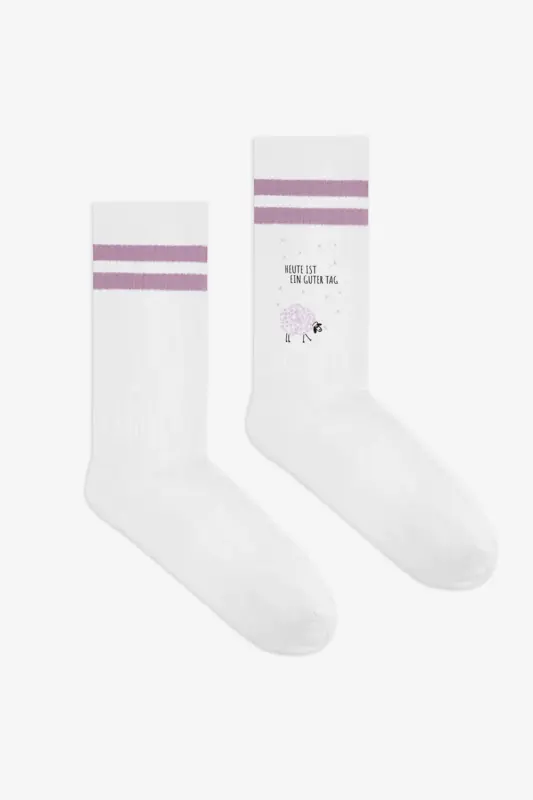 Tennissocken – Heute ist ein guter Tag