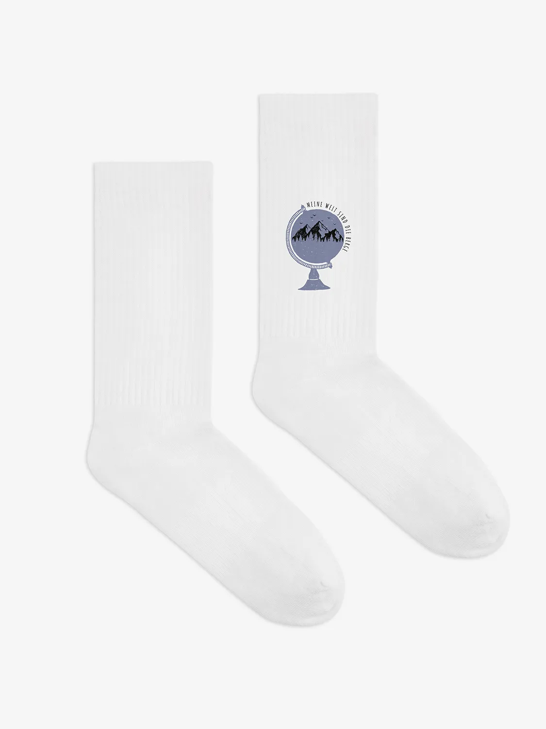 Tennissocken – Meine Welt sind die Berge